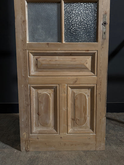 Antique Textured Glass Pantry Door - 31.5x100 - N795