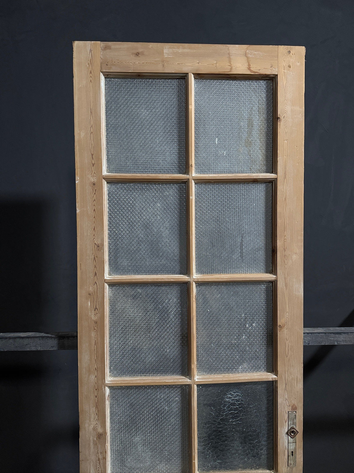 Antique Textured Glass Pantry Door - 31.5x100 - N795