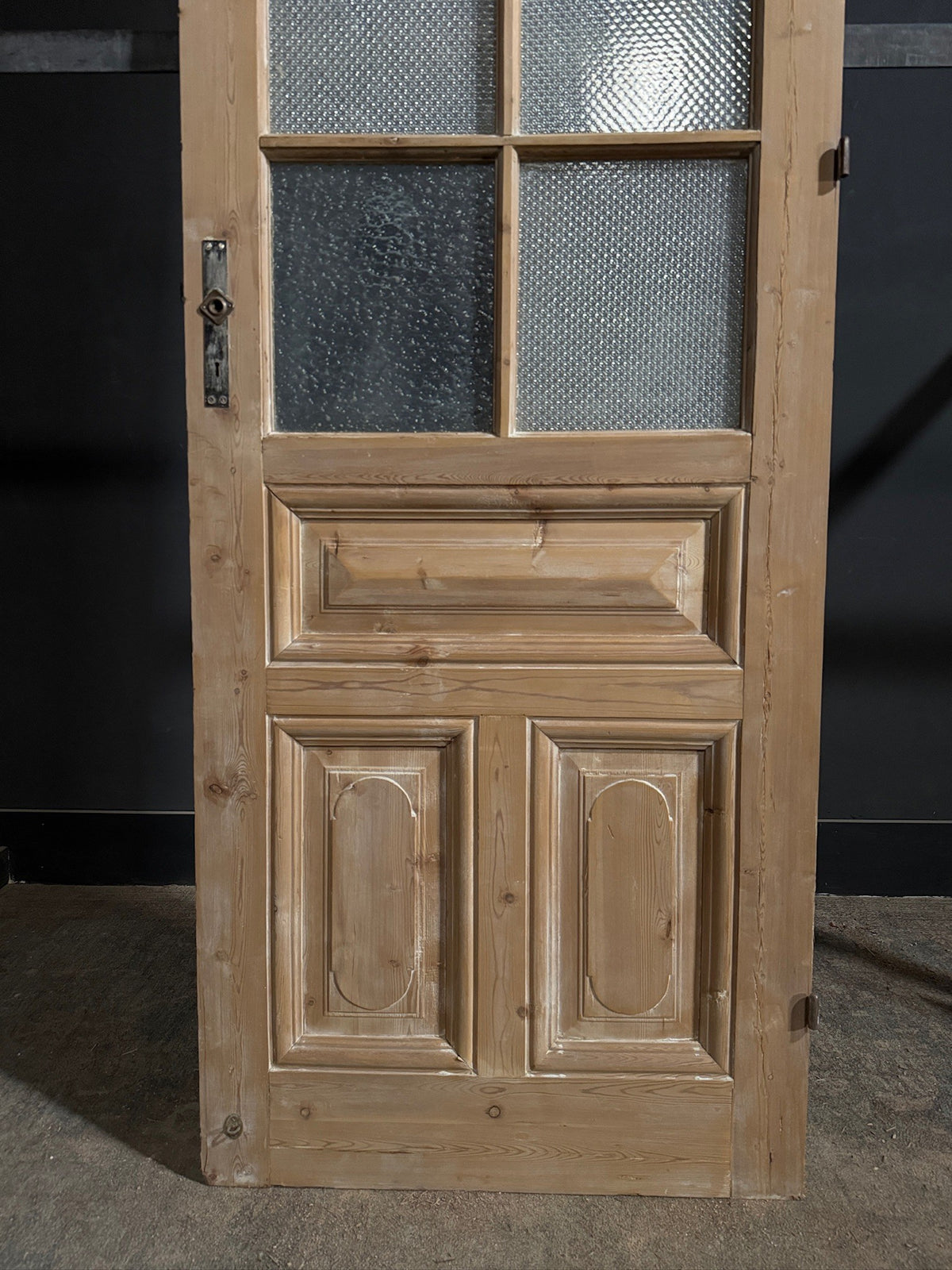 Antique Textured Glass Pantry Door - 31.5x100 - N795