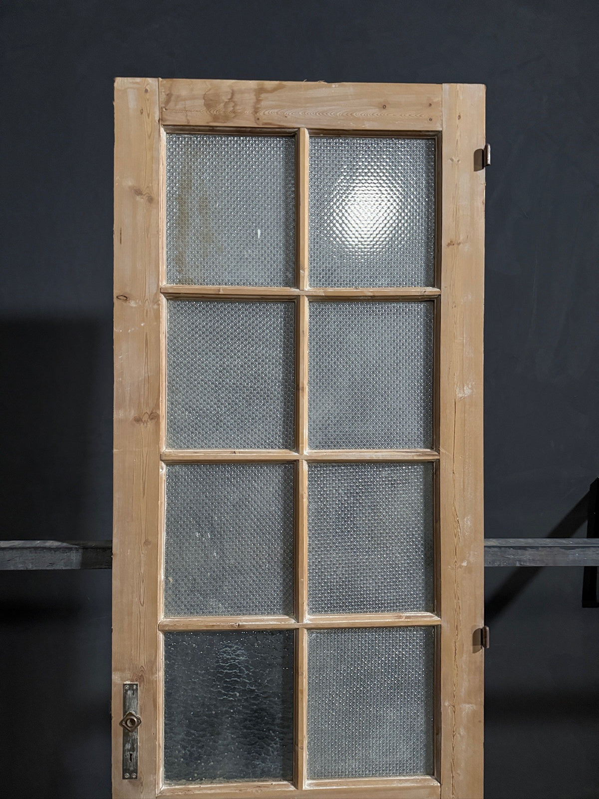Antique Textured Glass Pantry Door - 31.5x100 - N795