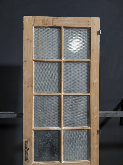 Antique Textured Glass Pantry Door - 31.5x100 - N795