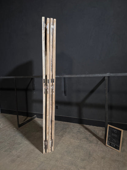 Antique Glass 4 Lite Bi-Fold Doors - 100x95 - N814