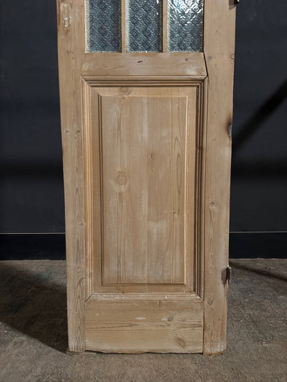 Antique Textured Glass French Door - 21.5x95.5 - N836