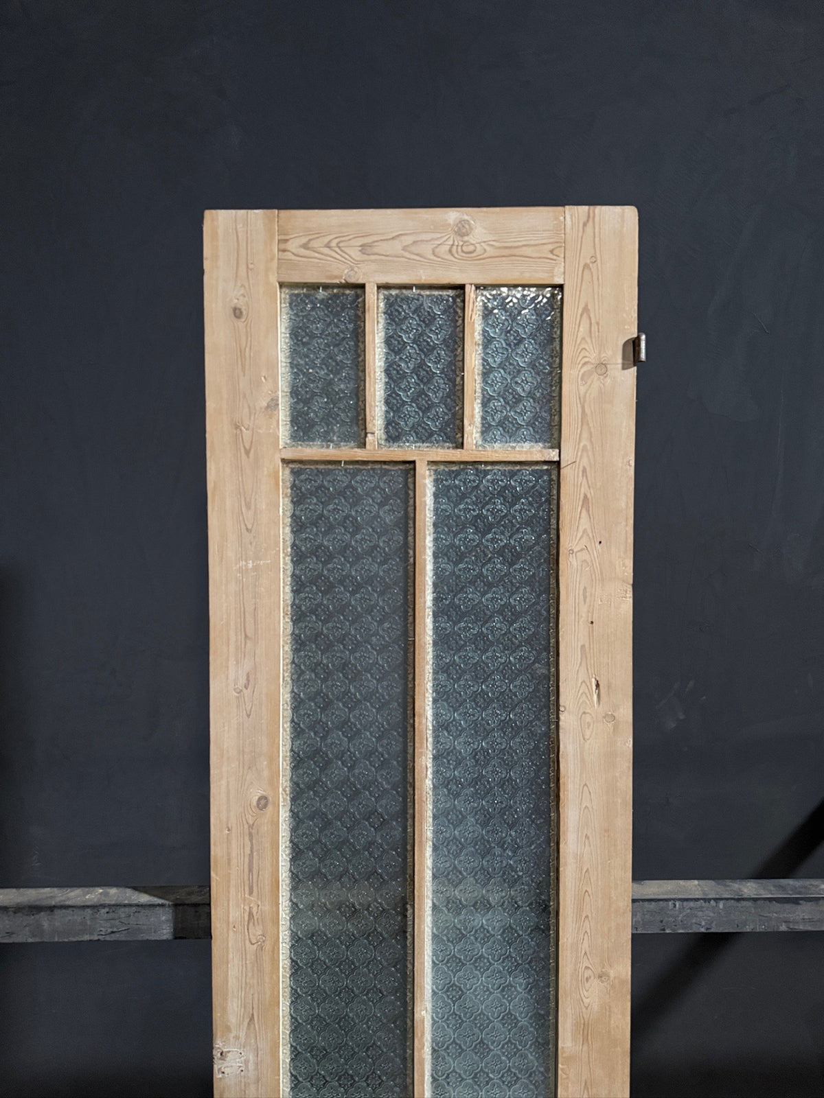 Antique Textured Glass French Door - 21.5x95.5 - N836