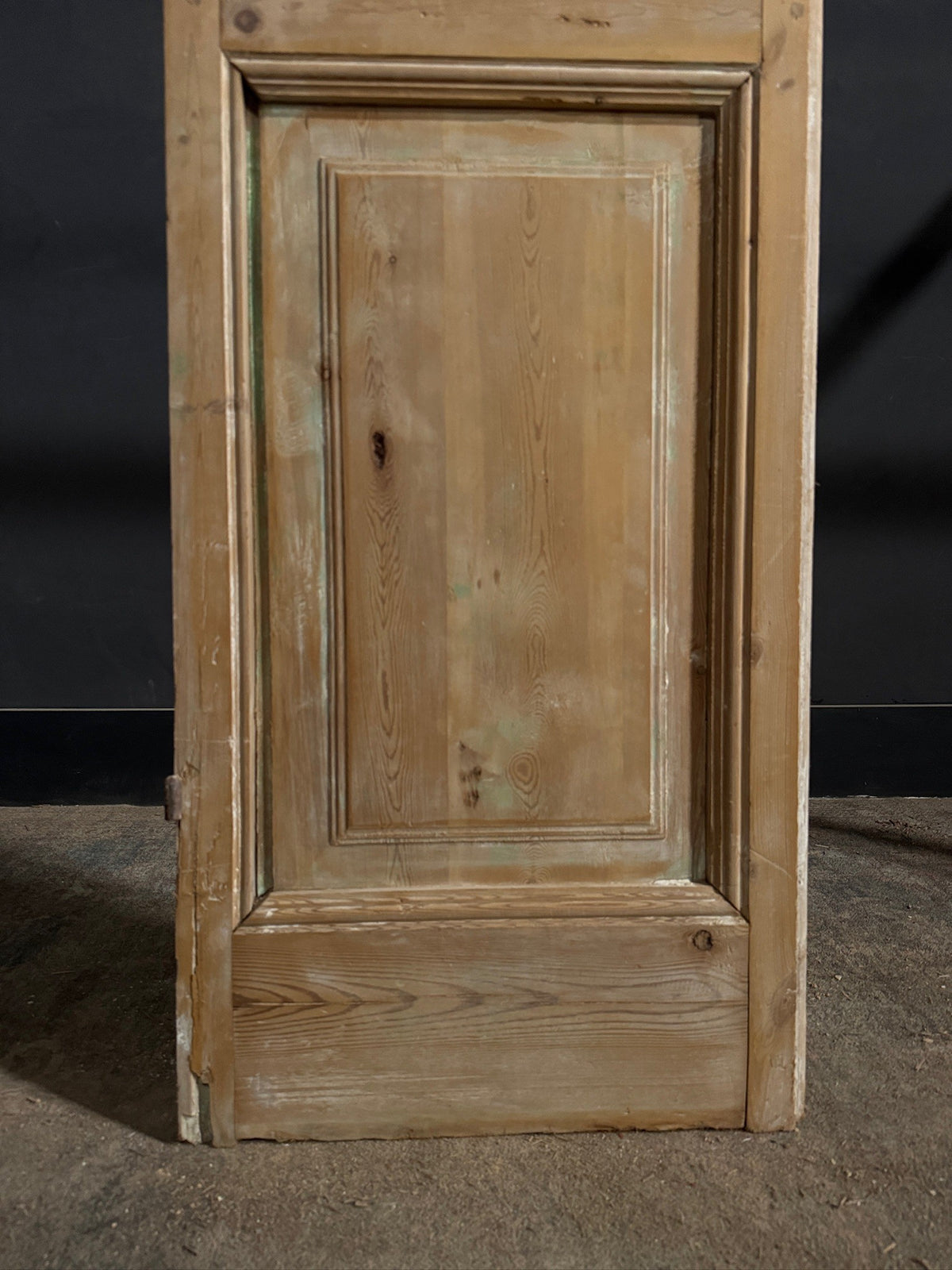 Antique Textured Glass Raised Panel Door - 21.5x98 - N839
