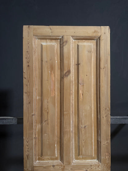 Antique Solid Raised Panel Pantry Door - 28x89 - N848