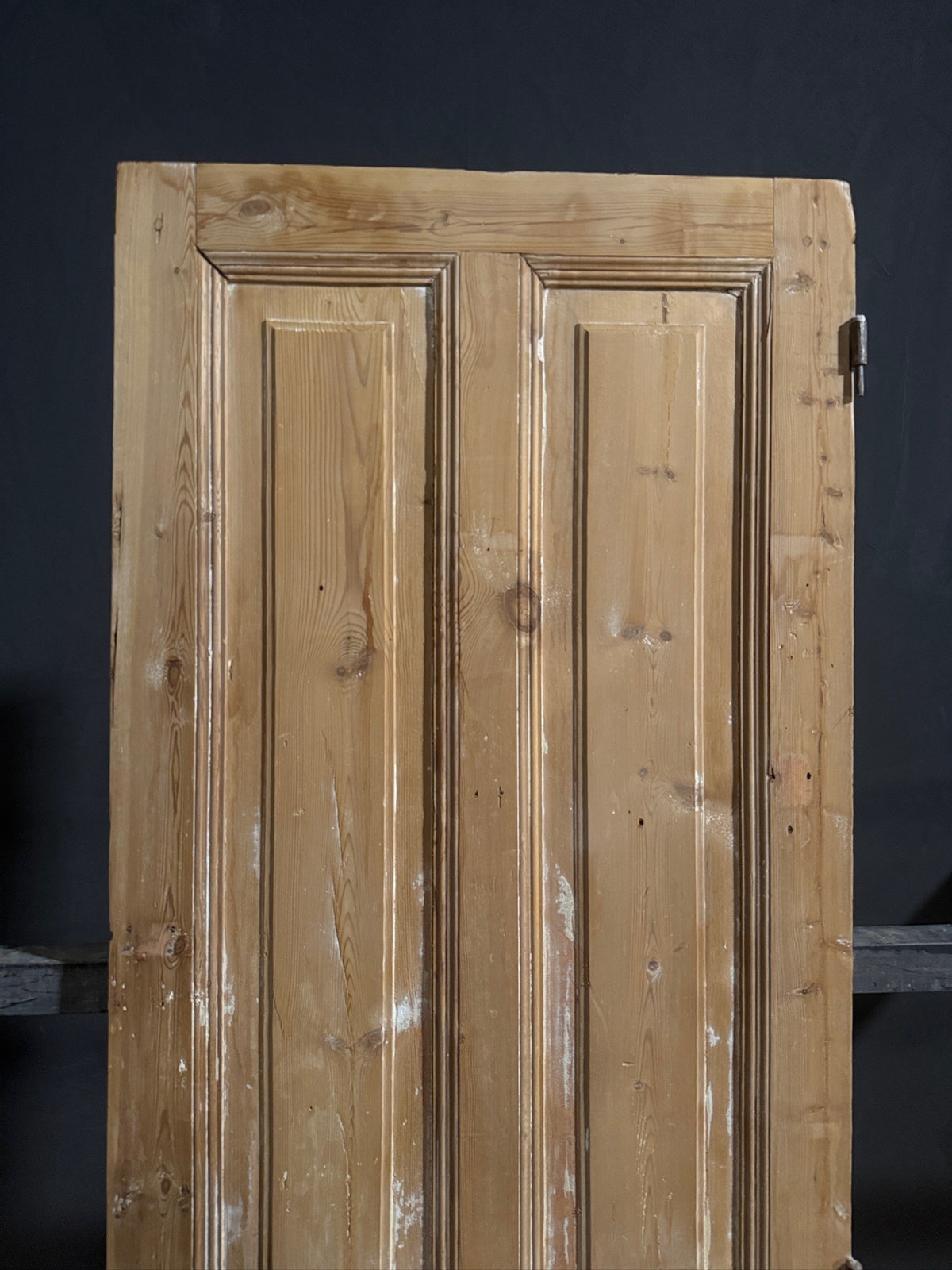 Antique Solid Raised Panel Pantry Door - 28x89 - N848