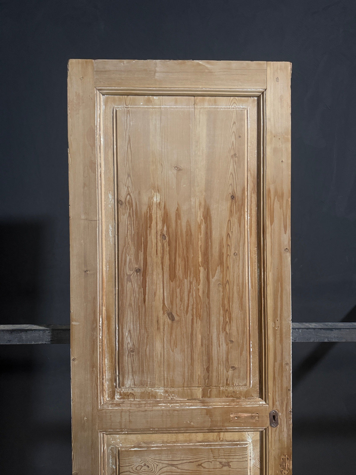 Antique Solid Raised Panel Pantry Door - 28x94 - N849