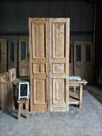 Solid Antique French Pair - 40x94.75 F102